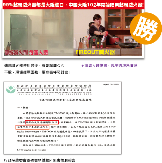 潔淨無毒比較圖